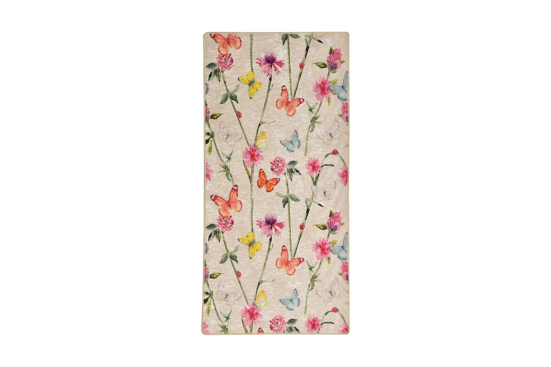 Fikret Entrematta 100x300 cm - Flerfärgad/Sammet