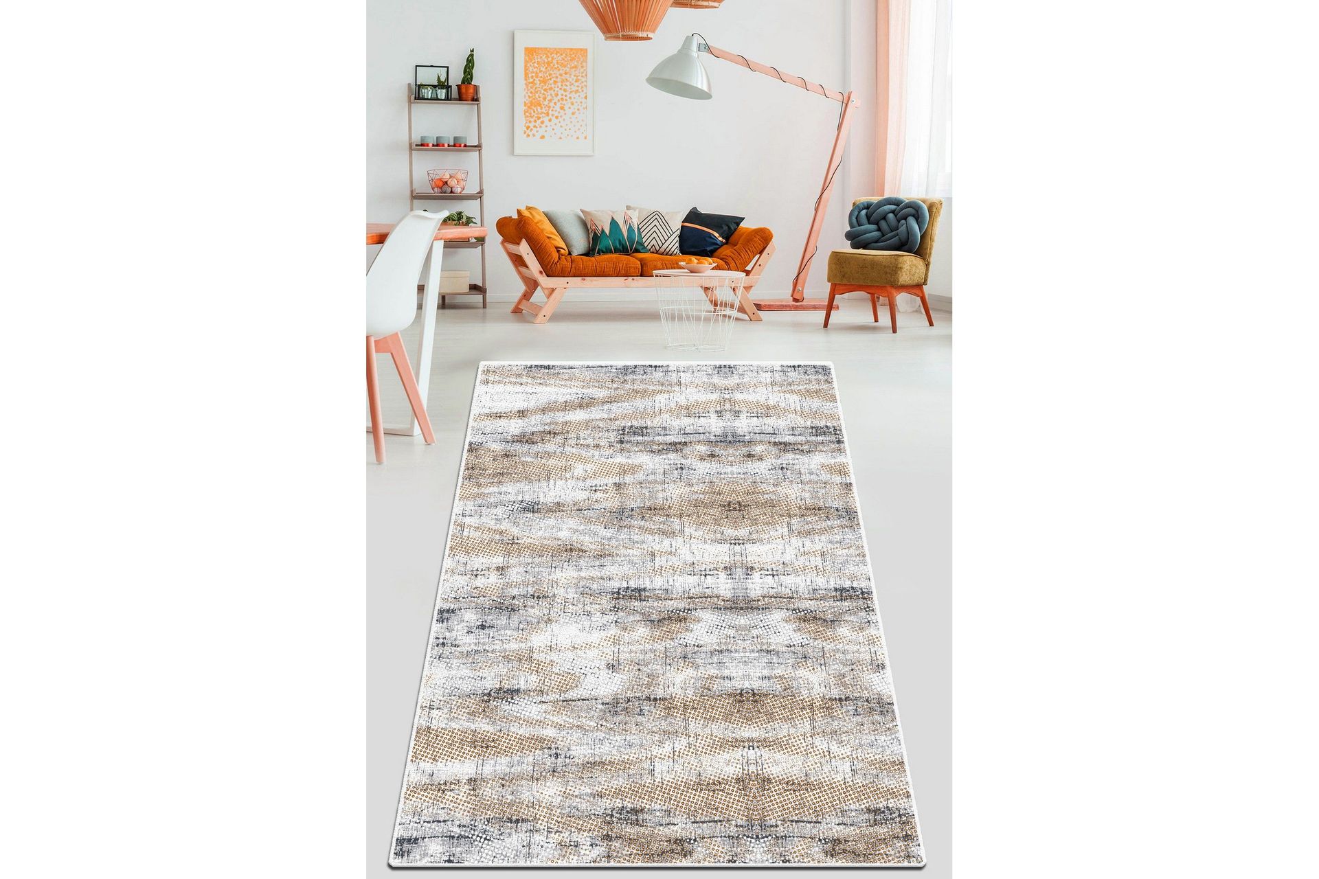 Nirwat G&aring;ngmatta 80x100 cm Rektangul&auml;r - Flerf&auml;rgad