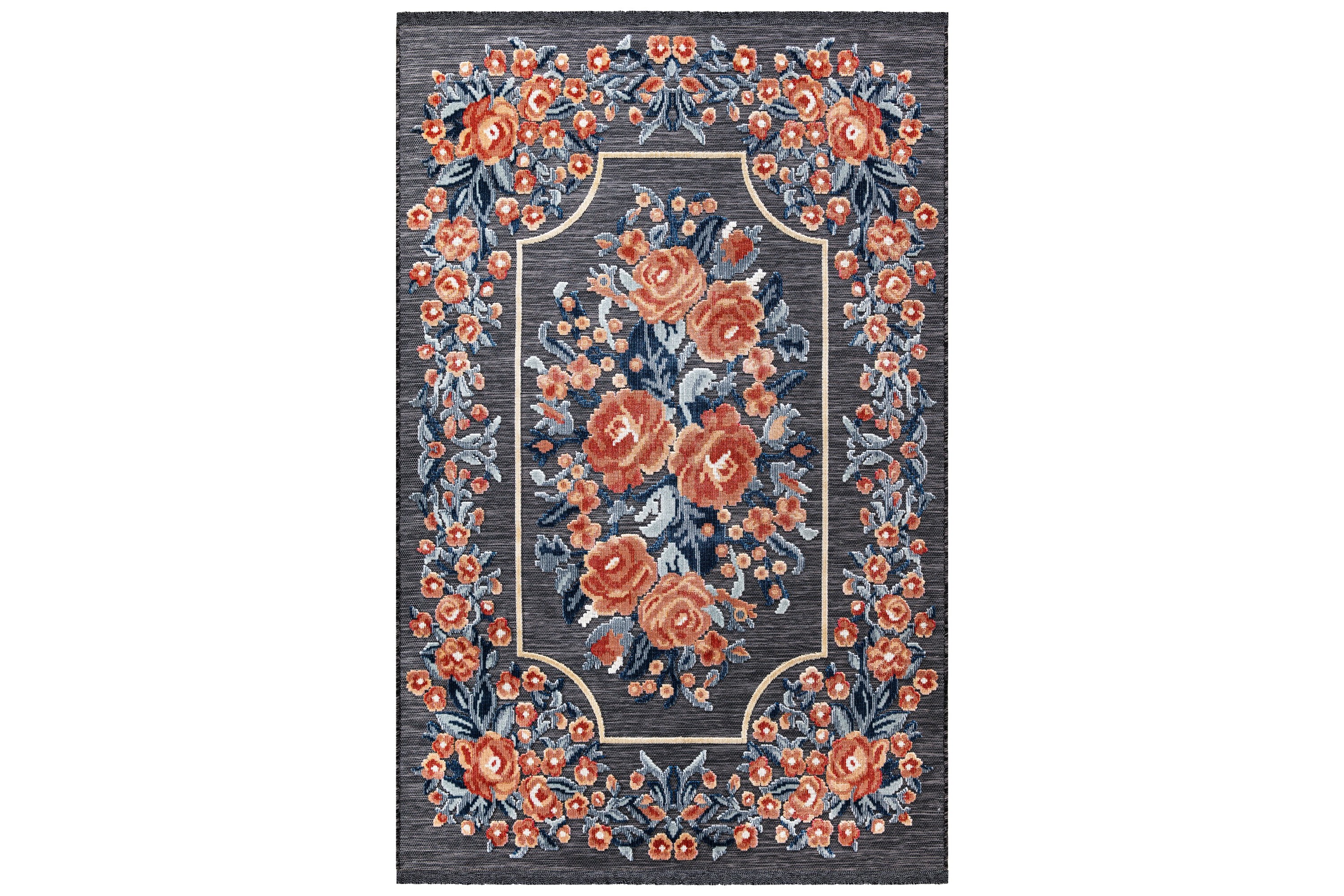 gångmatta orli 78x300 rektangulär - flerfärgad