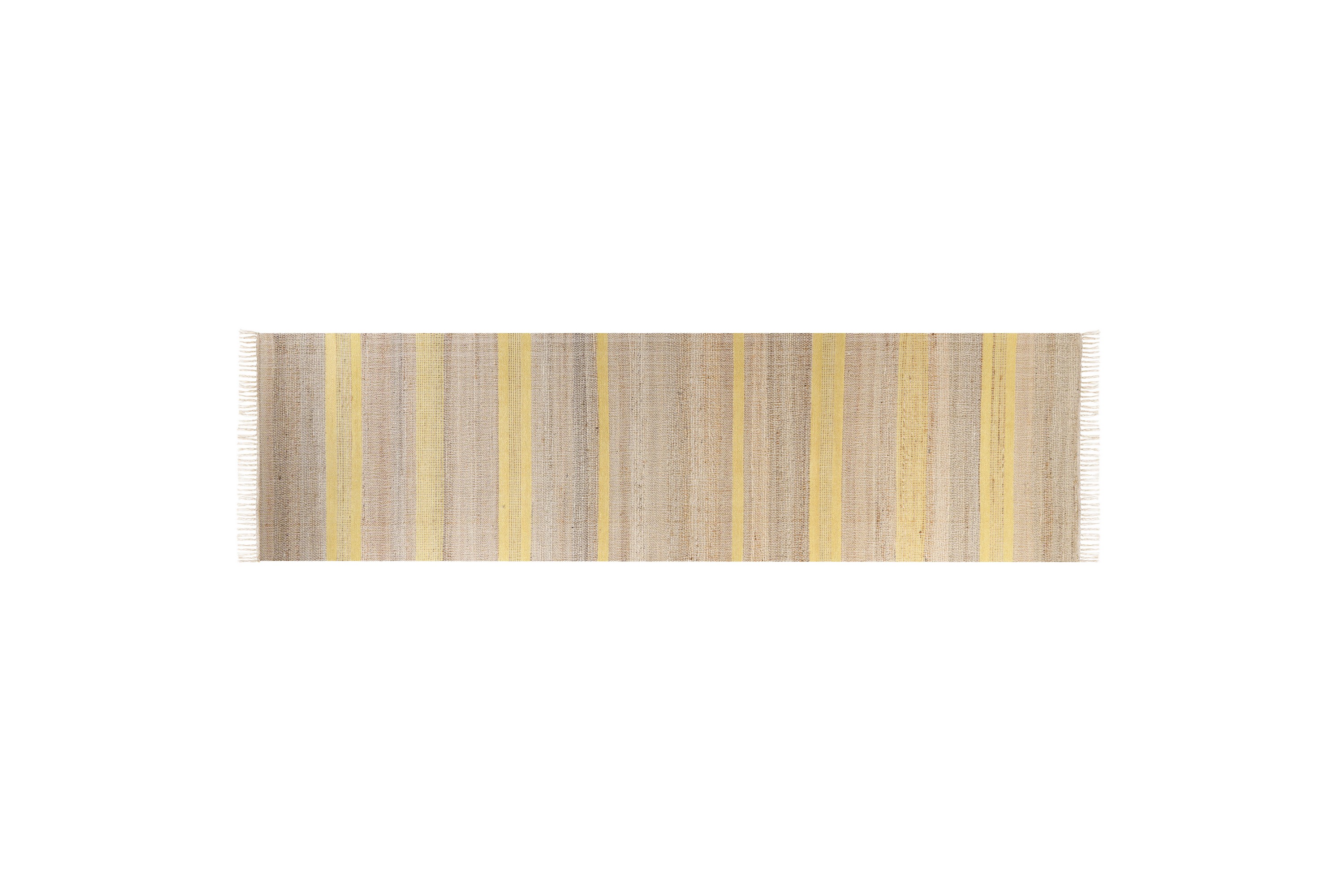 Gångmatta Talpur 80x300 cm Gul