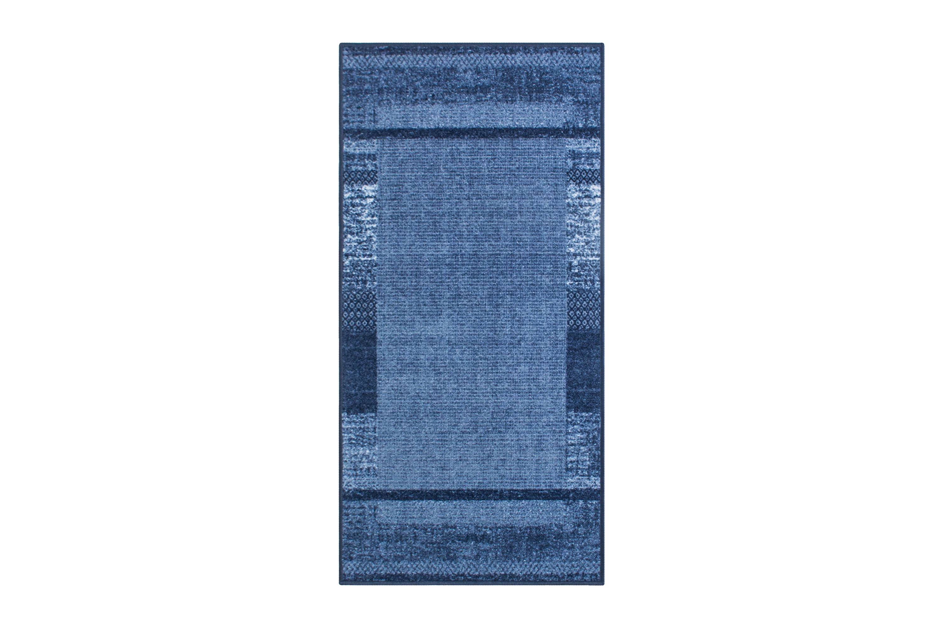 trendy gångmatta 80x350 - blå