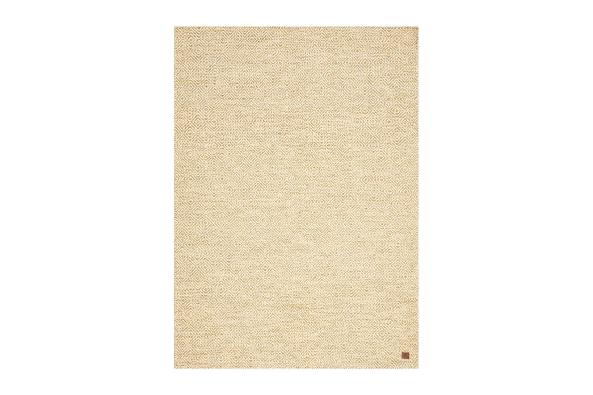 G&aring;s&ouml;ga Ullmatta 160x230 cm Rektangul&auml;r - Gul