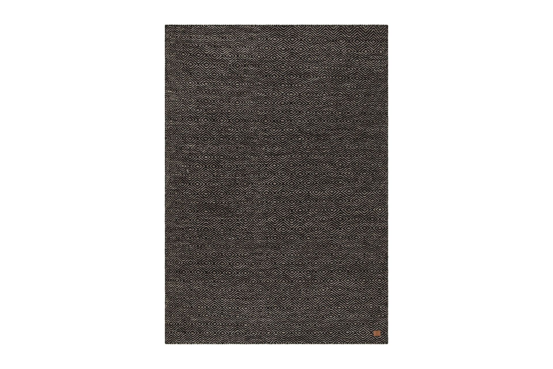 G&aring;s&ouml;ga Ullmatta 200x300 cm Rektangul&auml;r - Svart/Vit