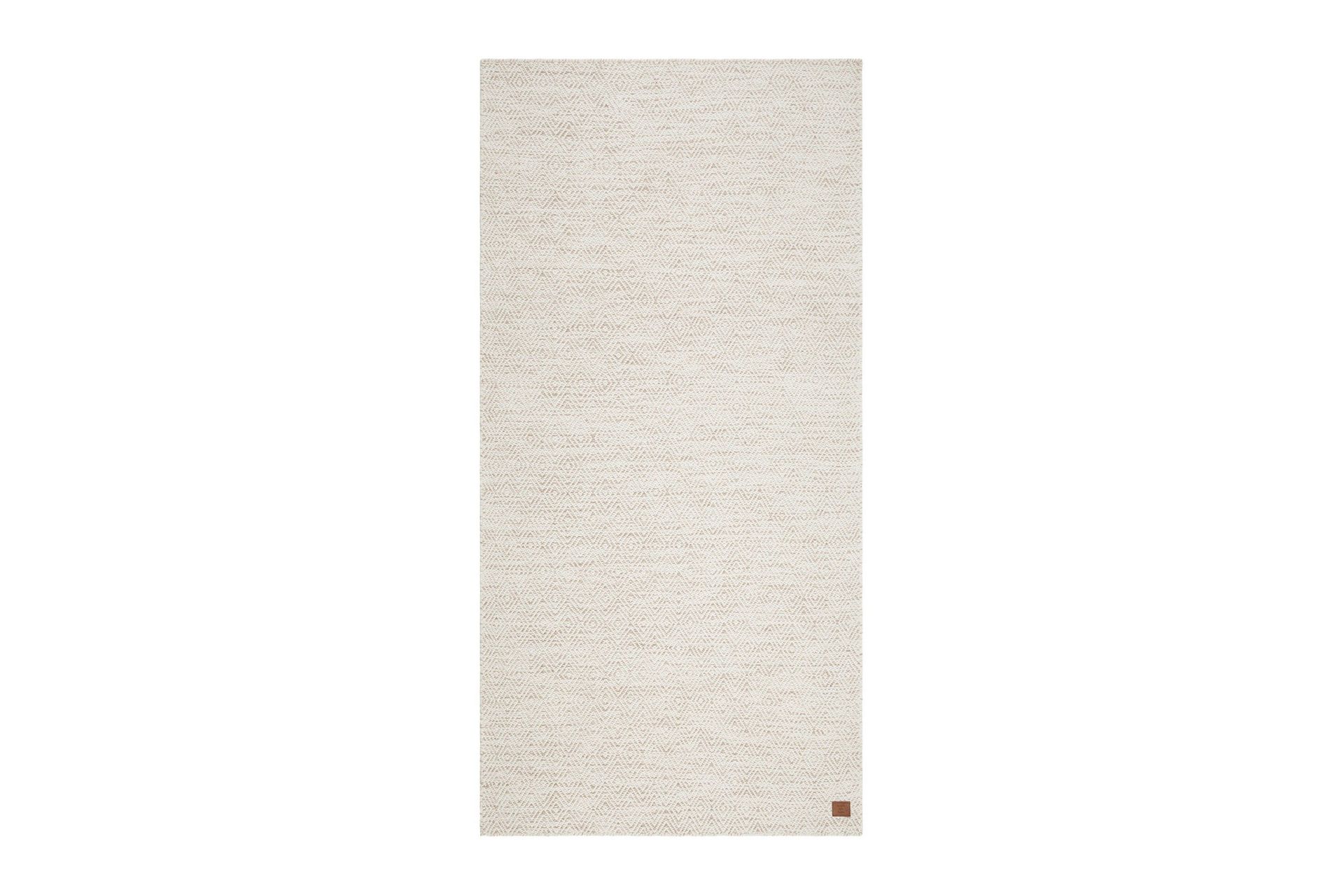 G&aring;s&ouml;ga Ullmatta 75x200 cm Oval - Beige