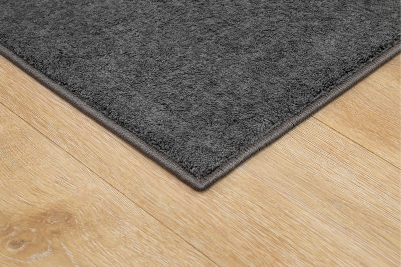 Haga Wiltonmatta 80x150 cm Oval - Grå - Textil & mattor - Matta - Modern matta - Friezematta