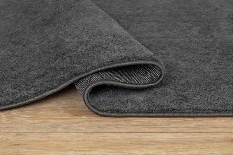 Haga Wiltonmatta 80x150 cm Oval - Grå - Textil & mattor - Matta - Modern matta - Friezematta