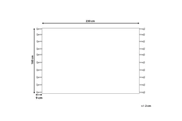 Hajipur Ryamatta 160x230 cm - Beige - Textil & mattor - Matta - Modern matta - Bomullsmatta