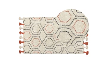 Hajipur Ryamatta 80x150 cm - Beige - Textil & mattor - Matta - Modern matta - Bomullsmatta