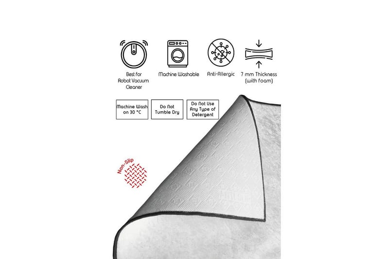 Hallmatta Stribor - 80 x 200 cm - Textil & mattor - Matta - Modern matta - Gångmatta