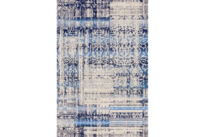 Hallmatta Stribor Blå, 80 x 200 cm