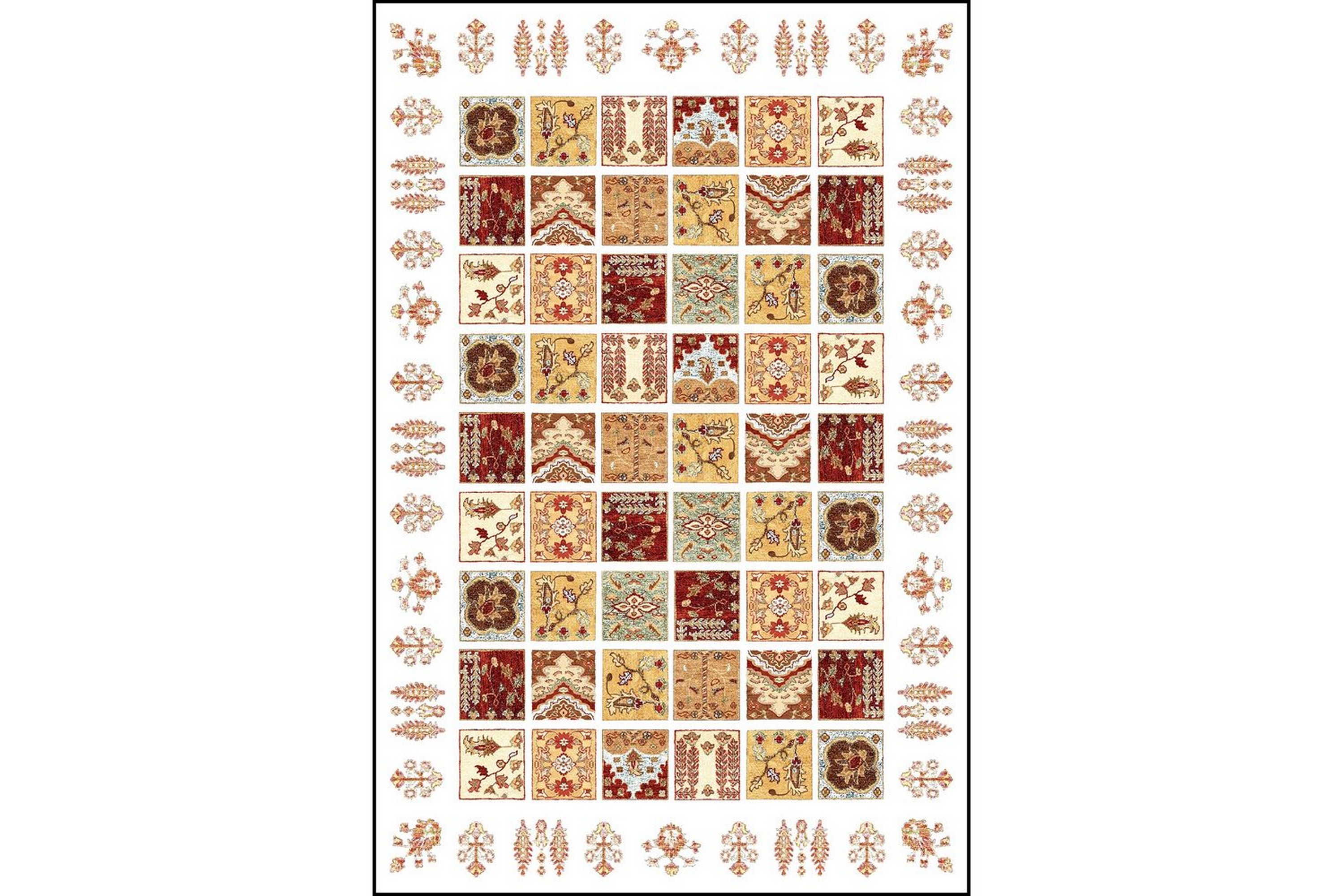 hallmatta stribor multicolor - 80 x 300 cm