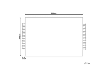 Hamzalar Jutematta 140x200 cm - Beige - Textil & mattor - Matta - Modern matta - Jutematta & hampamatta