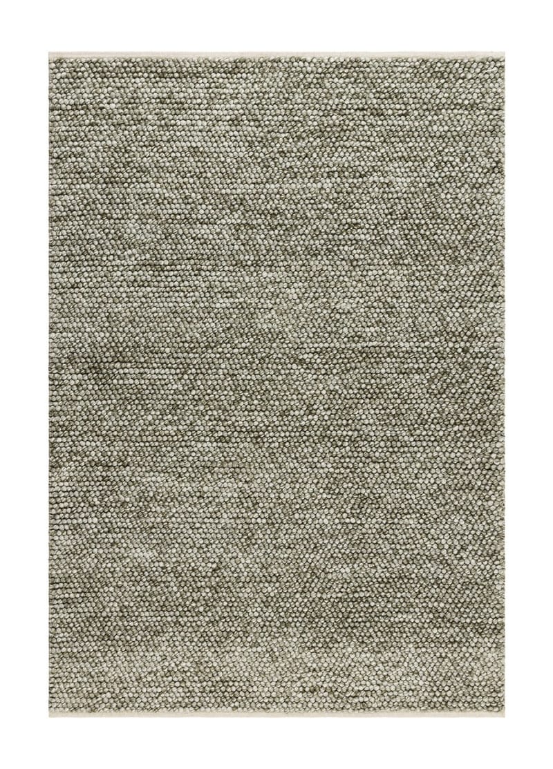 Handvävd Matta Bubble 200x300 cm, olivgrön
