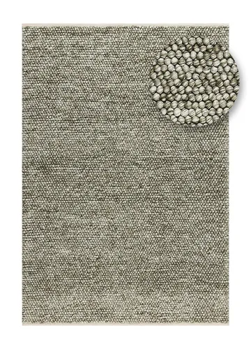 Handvävd Matta Bubble 300x400 cm - Olivgrön - Textil & mattor - Matta - Modern matta - Ullmatta