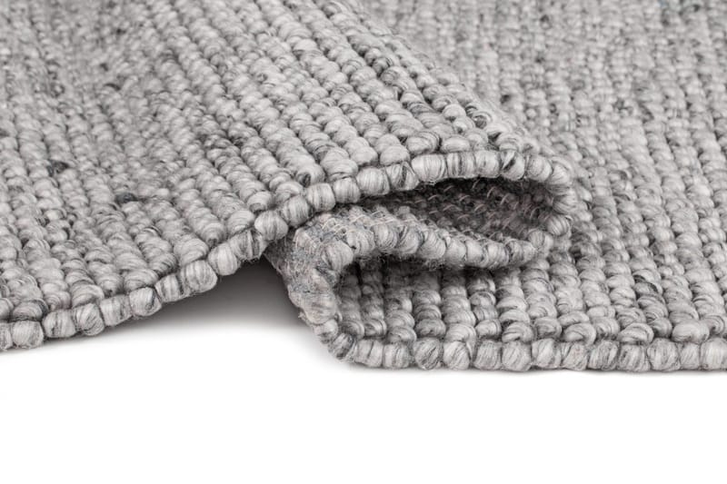 Handvävd Matta Bubble 75x150 cm - Grå - Textil & mattor - Matta - Modern matta - Ullmatta