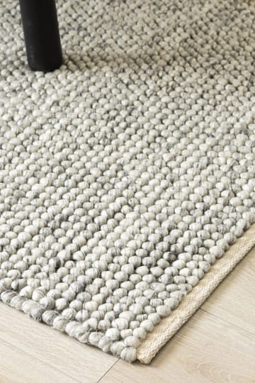 Handvävd Matta Bubble 75x150 cm - Grå - Textil & mattor - Matta - Modern matta - Ullmatta