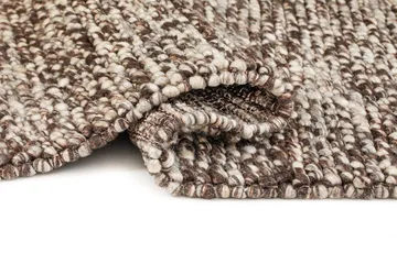 Handvävd Matta Bubble Kvadratisk 240x240 cm - Choklad melange - Textil & mattor - Matta - Modern matta - Ullmatta
