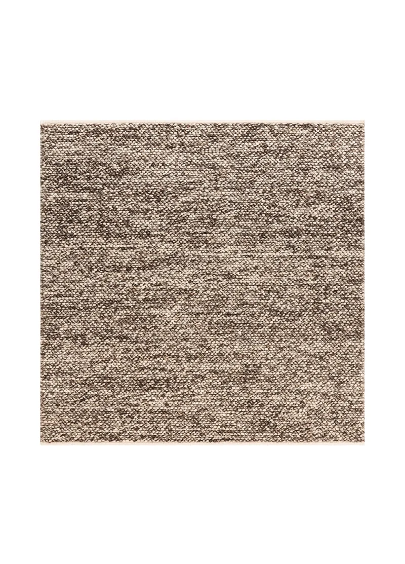 Handvävd Matta Bubble Kvadratisk 300x300 cm, choklad melange