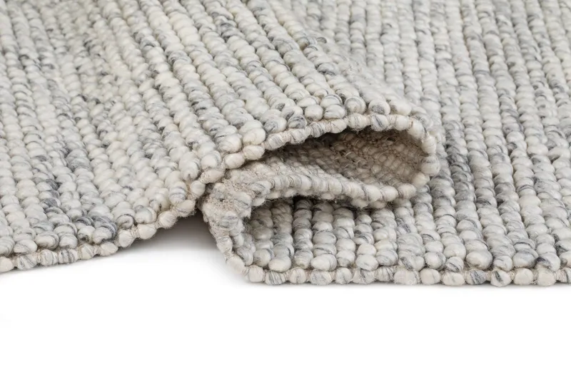 Handvävd Matta Bubble Kvadratisk 300x300 cm - Grå Melange - Textil & mattor - Matta - Modern matta - Ullmatta