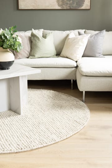Handvävd Matta Bubble Rund 300 cm - IvoryMelange - Textil & mattor - Matta - Modern matta - Ullmatta