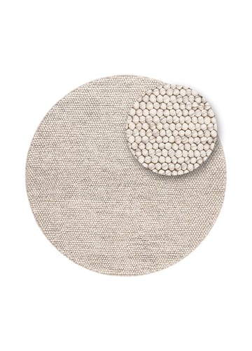 Handvävd Matta Bubble Rund 300 cm - IvoryMelange - Textil & mattor - Matta - Modern matta - Ullmatta