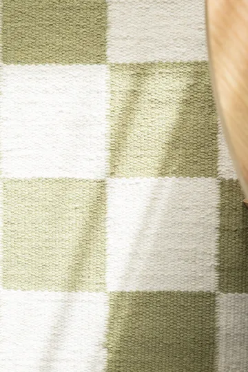 Handvävd Matta Nordic Check 200x300 cm - Grön - Textil & mattor - Matta - Modern matta - Ullmatta