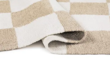Handvävd Matta Nordic Check 200x300 cm - Linne - Textil & mattor - Matta - Modern matta - Ullmatta