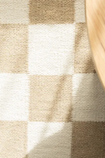 Handvävd Matta Nordic Check 200x300 cm - Linne - Textil & mattor - Matta - Modern matta - Ullmatta