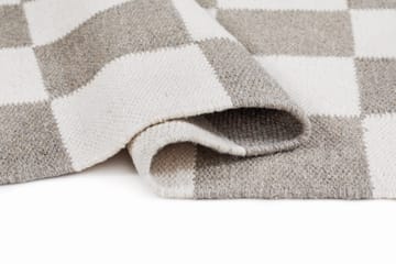 Handvävd Matta Nordic Check 75x200 cm - Grå - Textil & mattor - Matta - Modern matta - Ullmatta