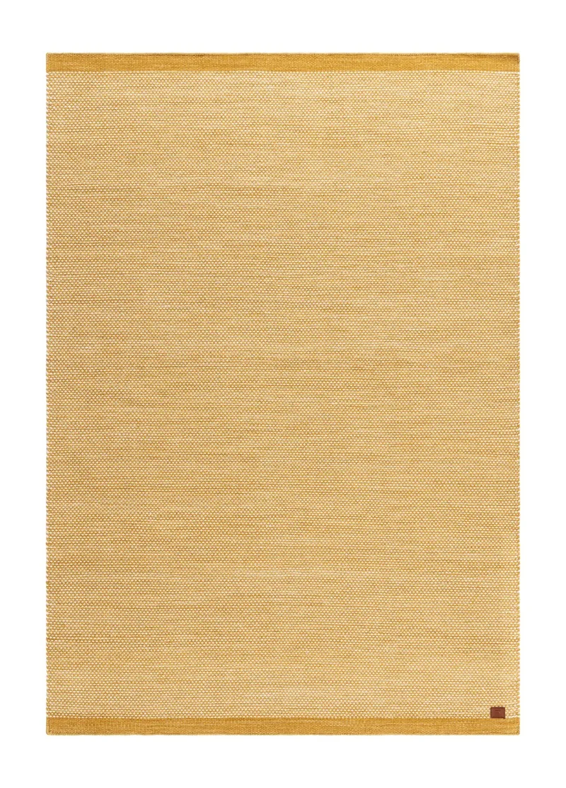 Handvävd Matta Sandhamn 140x200 cm, Ockragul