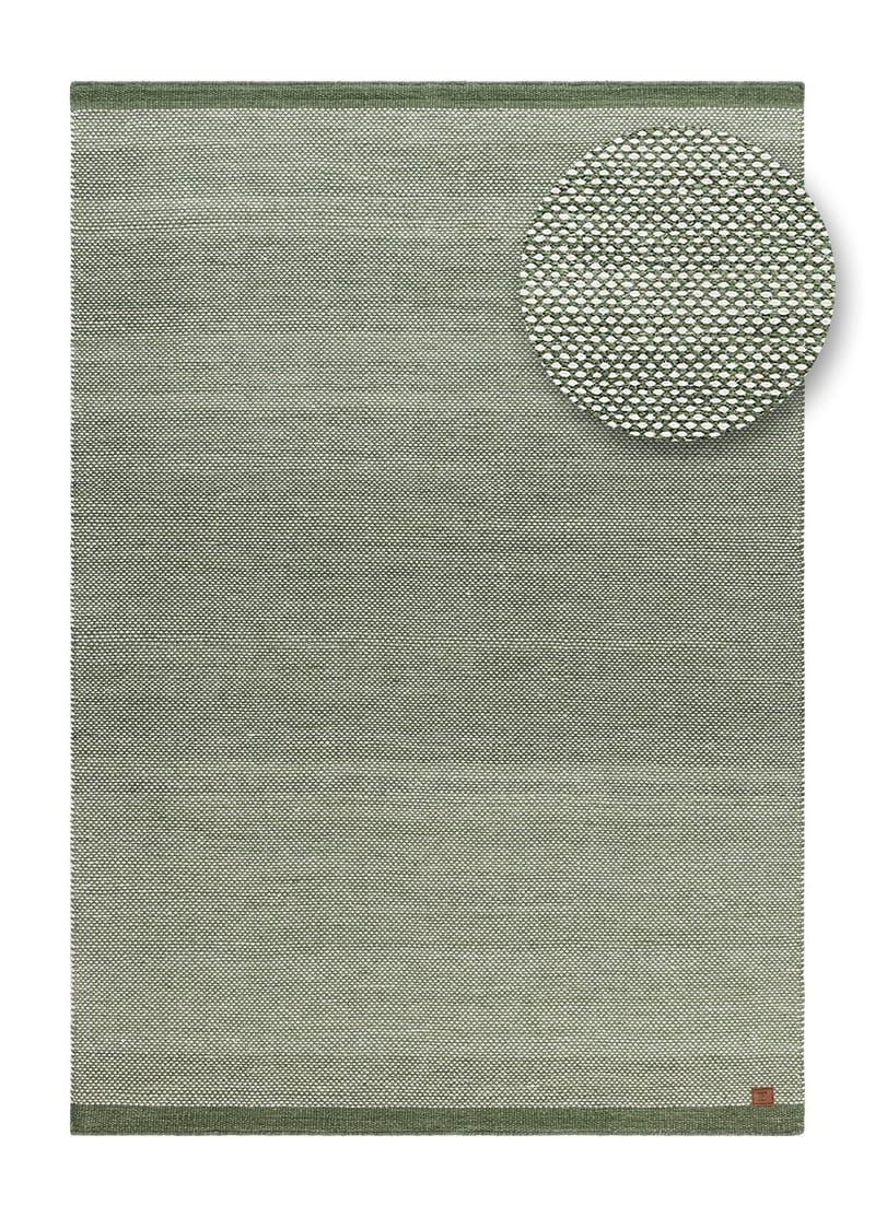 Handvävd Matta Sandhamn 300x400 cm - Smaragdgrön - Textil & mattor - Matta - Modern matta - Ullmatta