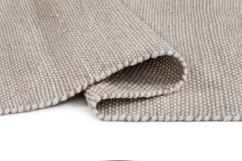 Handvävd Matta Sandhamn 75x230 cm - Silver - Textil & mattor - Matta - Modern matta - Ullmatta