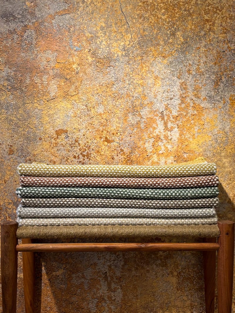 Handvävd Matta Sandhamn 75x230 cm - Silver - Textil & mattor - Matta - Modern matta - Ullmatta
