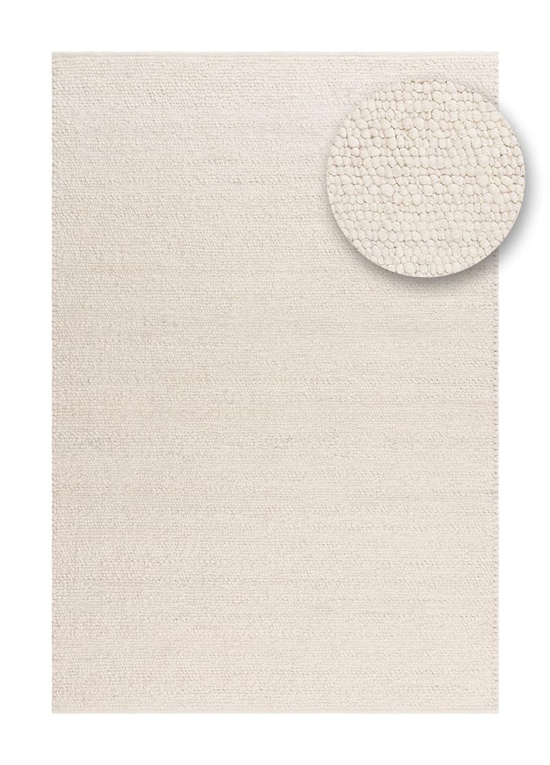 Handvävd Matta Passion 240x340 cm - Creme - Textil & mattor - Matta - Modern matta - Ullmatta