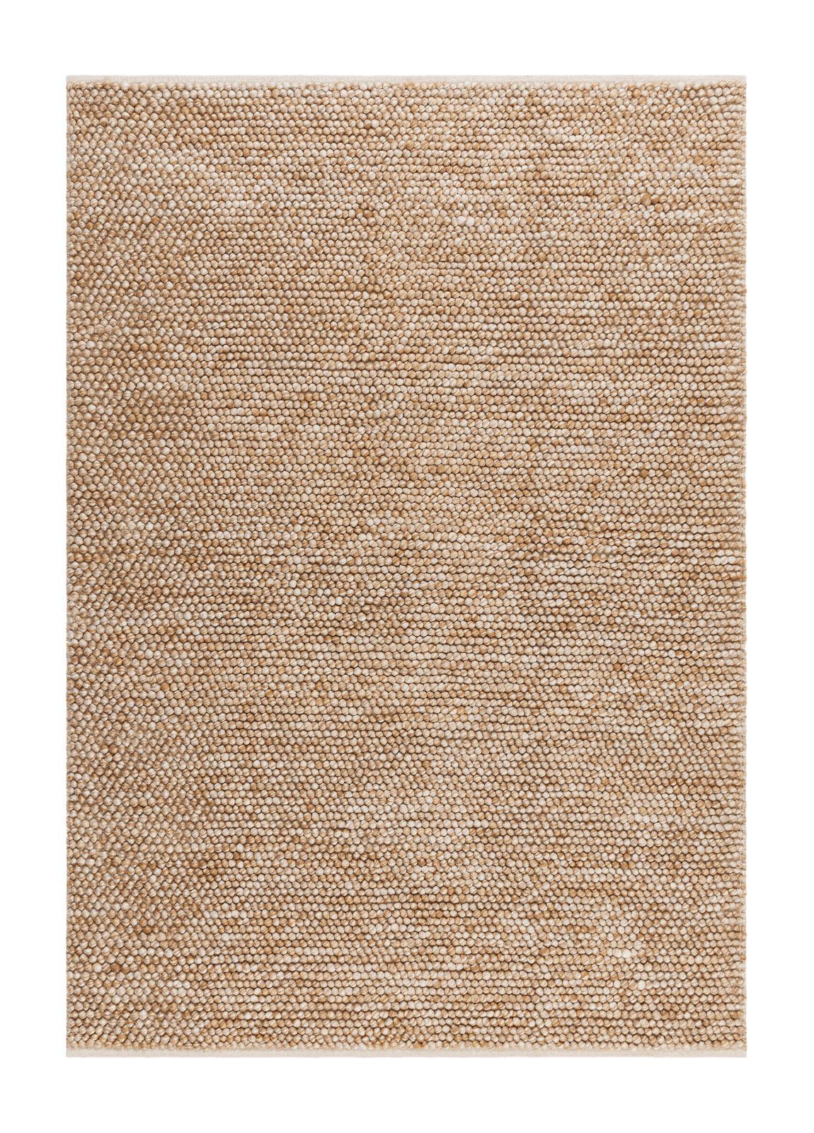Handvävd Matta Bubble 160x230 cm - Karamell