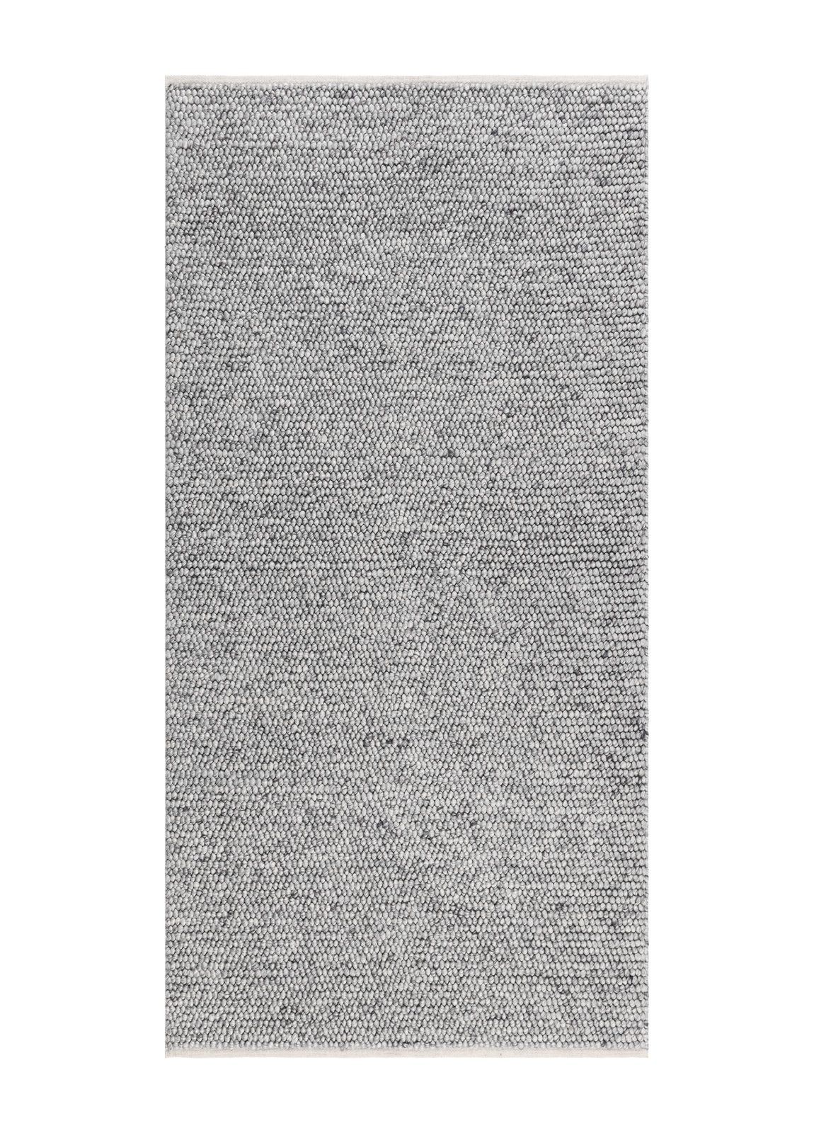 Handvävd Matta Bubble 75x150 cm - Grå