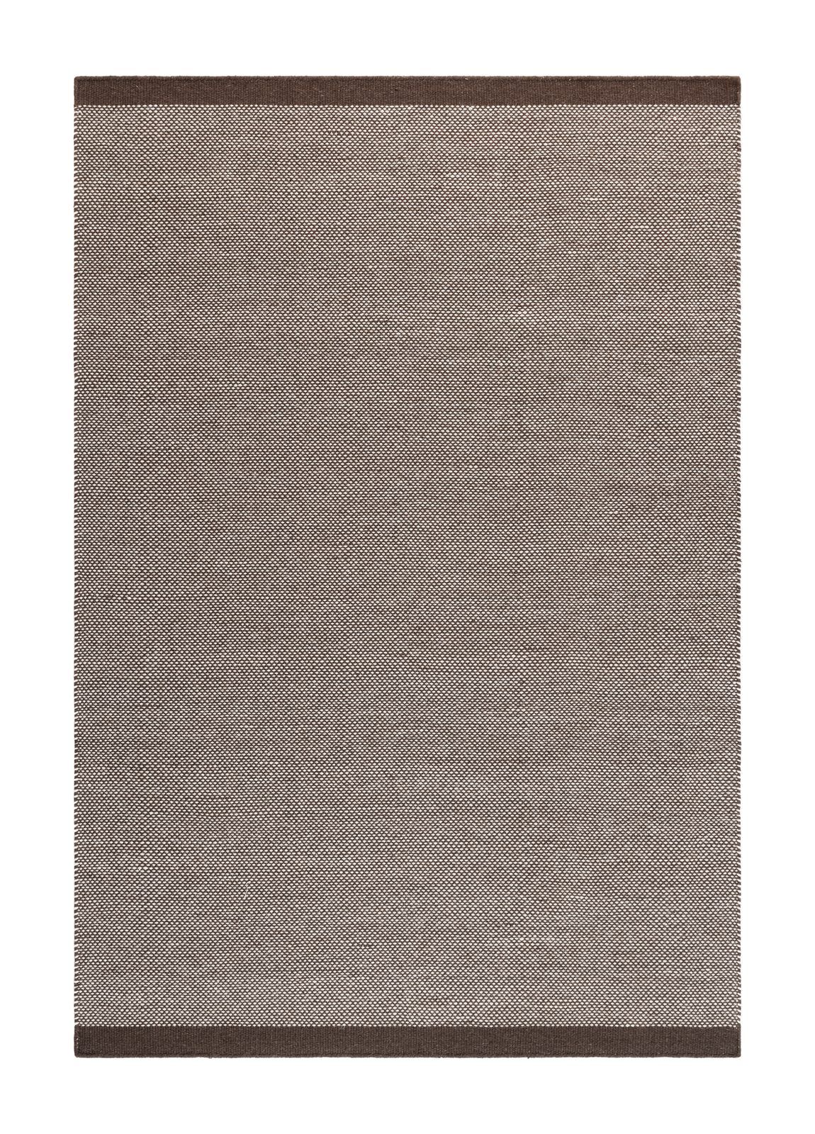 Handvävd Matta Sandhamn 300x400 cm - Choklad