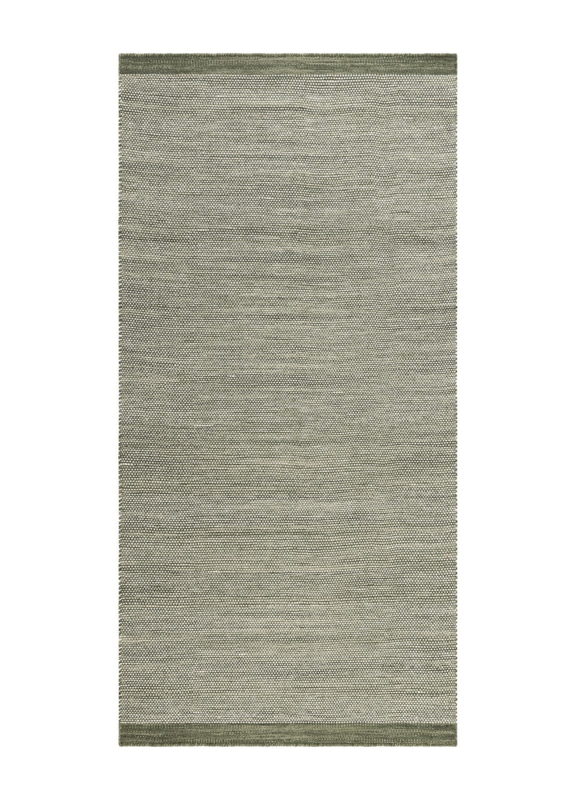 Handvävd Matta Sandhamn 75x150 cm - Grön