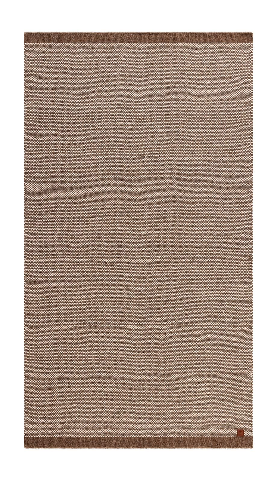 Handvävd Matta Sandhamn 75x230 cm - Mörklinne