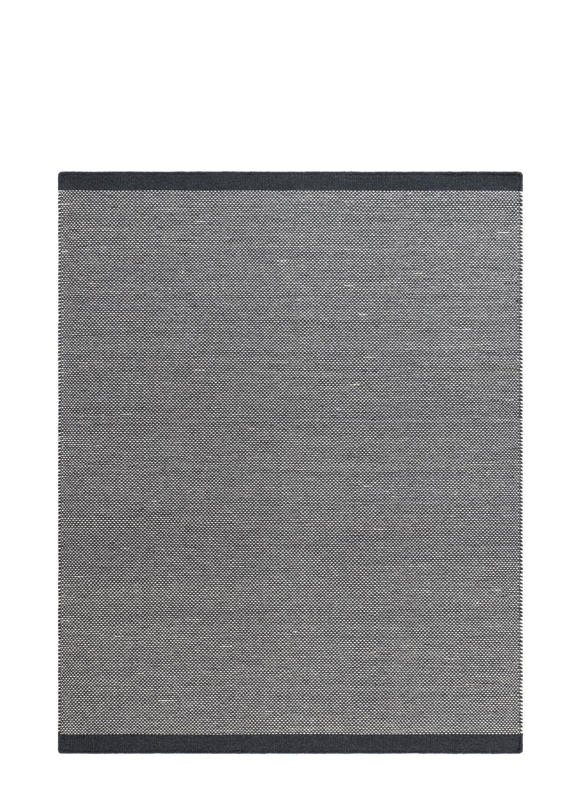 Handvävd Matta Sandhamn Kvadratisk 200x200 cm - Indigoblå