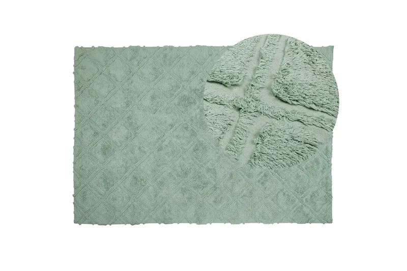 Hatay Ryamatta 140x200 cm - Grön - Textil & mattor - Matta - Modern matta - Ryamatta