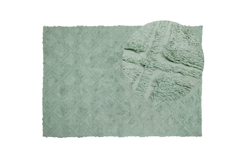 Hatay Ryamatta 160x230 cm - Grön - Textil & mattor - Matta - Modern matta - Ryamatta