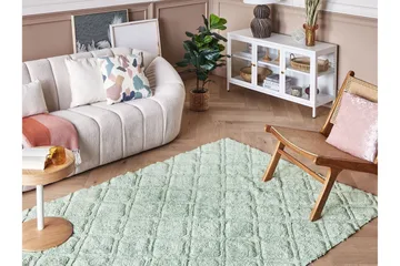 Hatay Ryamatta 160x230 cm - Grön - Textil & mattor - Matta - Modern matta - Ryamatta