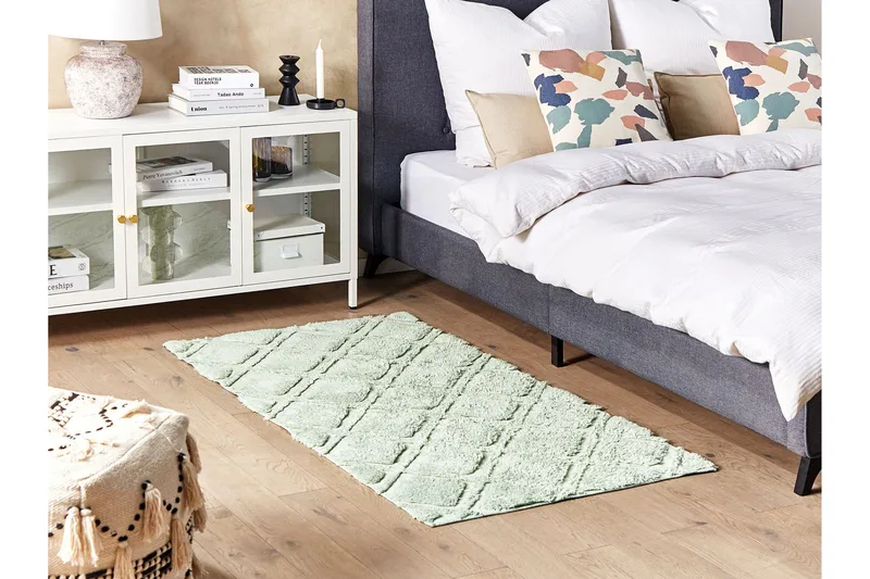 Hatay Ryamatta 80x150 cm - Grön - Textil & mattor - Matta - Modern matta - Ryamatta