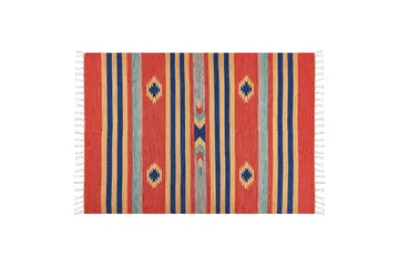 Hatis Bomullsmatta 140x200 cm - Blå - Textil & mattor - Matta - Modern matta - Bomullsmatta