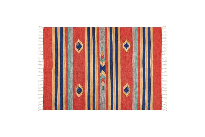 Hatis Bomullsmatta 140x200 cm, Blå