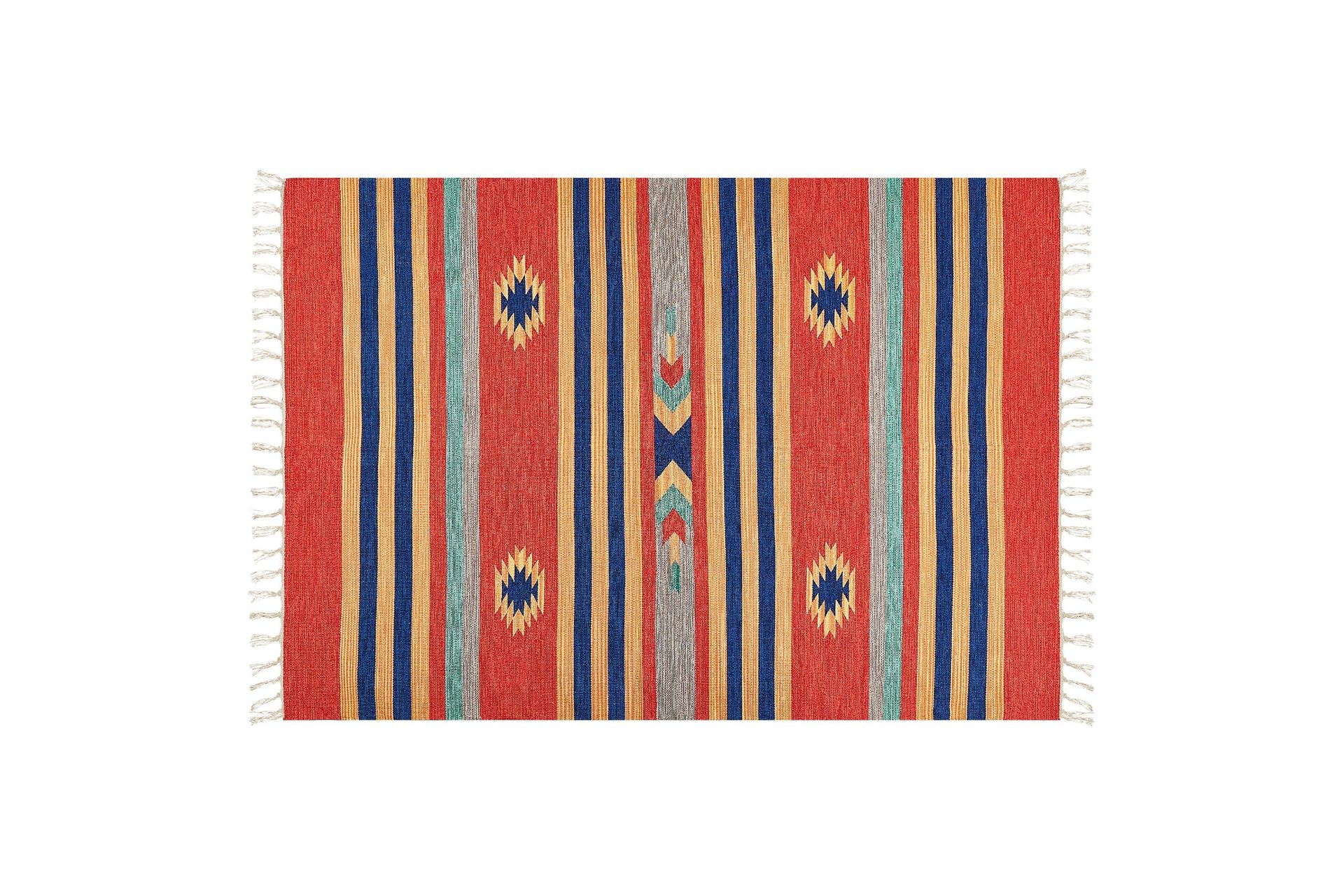 Hatis Bomullsmatta 140x200 cm - Bl&aring;