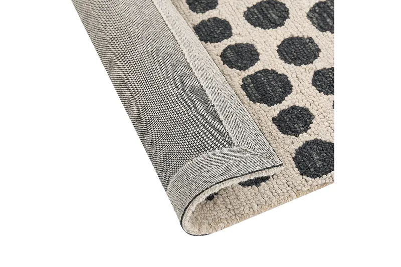 Havran Ullmatta 80x150 cm - Beige - Textil & mattor - Matta - Modern matta - Ullmatta