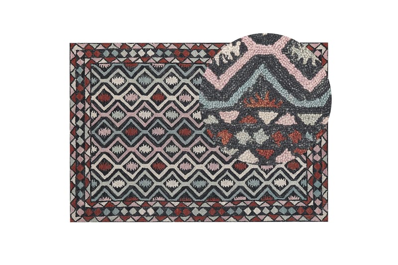 Haymana Ullmatta 160x230 cm - Blå - Textil & mattor - Matta - Modern matta - Ullmatta