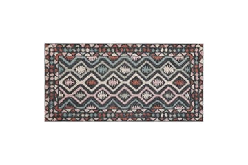 Haymana Ullmatta 80x150 cm - Blå - Textil & mattor - Matta - Modern matta - Ullmatta